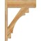 Ekena Millwork Merced Block Rough Sawn Outlooker, Western Red Cedar, 8"W x 26"D x 34"H OUT08X26X34MRC05RWR - alternate 4